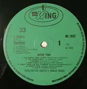 LP - Burlington Bertie's Banjo Band - Banjo Time - Mono