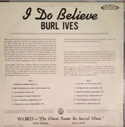 LP - Burl Ives - I Do Believe