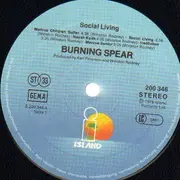 LP - Burning Spear - Social Living