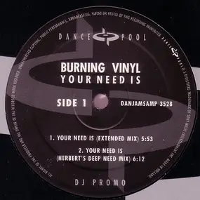 Burning Vinyl - Your Need Is...