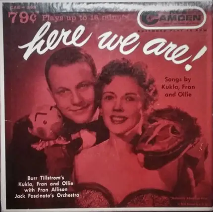 Burr Tillstrom With Fran Allison - Songs By Kukla, Fran And Ollie