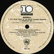 12'' - Burrell - Put Your Trust In The Music