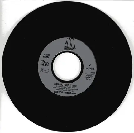 Burston & Littlejohn - Rich and Famous