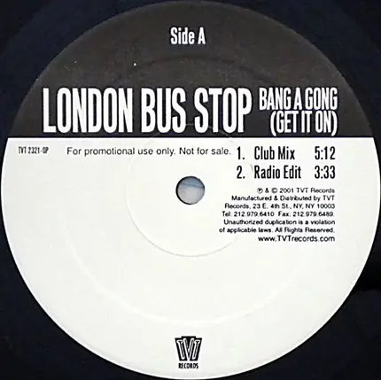 Bus Stop / Tom Jones And The Cardigans - Bang A Gong (Get It On) / Burning Down The House