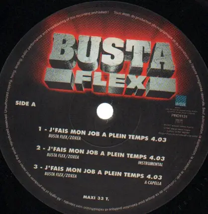 Busta Flex - J'fais Mon Job A Plein Temps