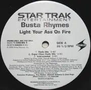 12'' - Busta Rhymes - Light Your Ass On Fire