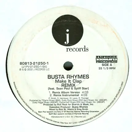 Busta Rhymes - Make It Clap