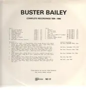 LP - Buster Bailey - Complete Recordings 1934-1940