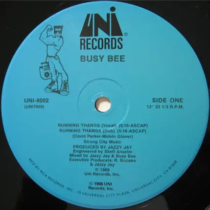 Busy Bee - Running Thangs
