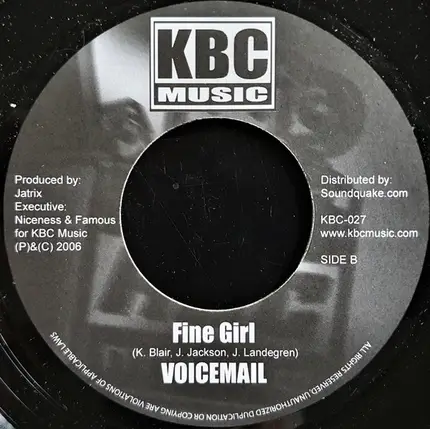 Busy Signal / Voicemail - Up Into The Club / Fine Girl