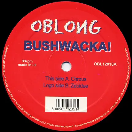 Bushwacka! - Chrous / Zebidee