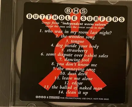 Butthole Surfers - Songs From "Independent Worm Saloon"