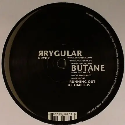 Butane - Running Out Of Time EP