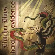 7inch Vinyl Single - Butcher Boys / Hard Evidence - Butcher Boys / Hard Evidence - EP, Oxblood / Bone Swirl Vinyl