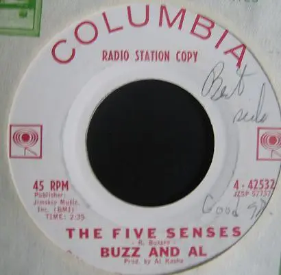 Buzz And Al - The Five Senses / For Stealing Her From Me