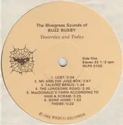 LP - Buzz Busby - Yesterday And Today
