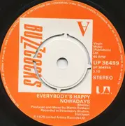 7'' - Buzzcocks - Everybody's Happy Nowadays