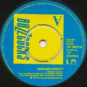 7'' - Buzzcocks - Orgasm Addict