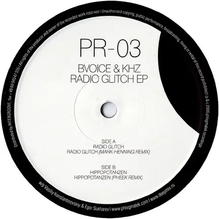 Bvoice & Khz - Radio Glitch