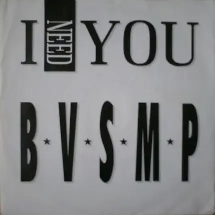 B·v·s·m·p - I Need You