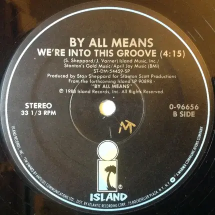 By All Means - I Surrender To Your Love / We're Into This Groove