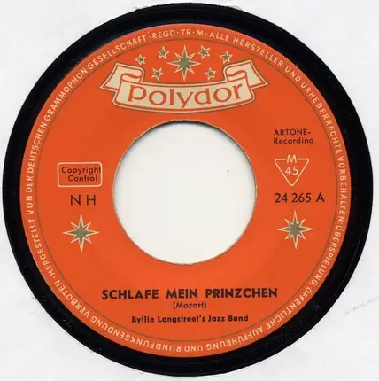 Byllie Longstreet's Jazz Band - Schlafe Mein Prinzchen