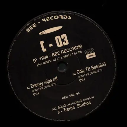 C-03 - Energy Wipe Off