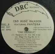 12inch Vinyl Single - C & D Music Invasion Featuring Pantera - Find Yourself