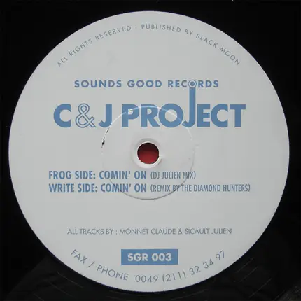 C & J Project - Comin' On