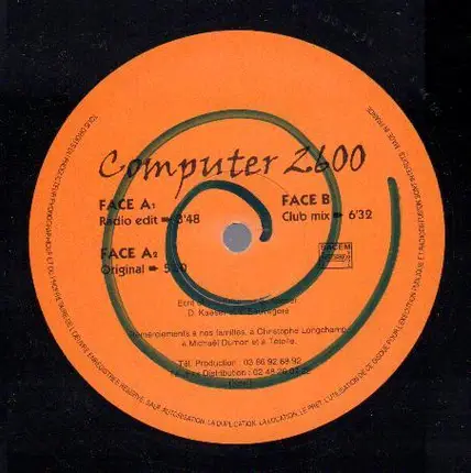 C. Kaeser / Dr. Kaeser / Y. Sauvagère - Computer 2600