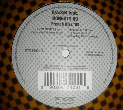 C.A.S.H. Feat. Honesty 69 - French Kiss '98