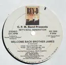 12inch Vinyl Single - C.F.M. Band - Welcome Back Brother James
