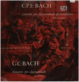 C.P.E.Bach, G.C.Bach / Verganti, Franz - Concerto per clavicembalo & fortepiano
