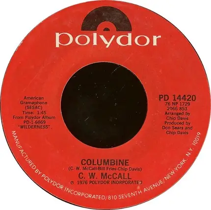 C.W. McCall - Roses for Mama