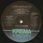 12inch Vinyl Single - C C Cooper - Love Guarantee