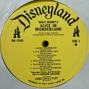 LP - Children records (english) - All The Songs From Walt Disney's Alice In Wonderland