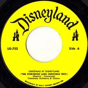 7inch Vinyl Single - Camarata Chorus And Orchestra - Christmas At Disneyland - Mono