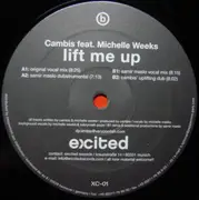 12inch Vinyl Single - Cambis Feat. Michelle Weeks - Lift Me Up - RED LABELS
