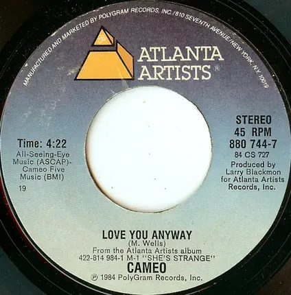 Cameo - Attack Me With Your Love