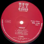 LP - Camel - Mirage - Israel pressing