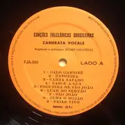 LP - Camerata Vocale - Canções Folclóricas Alemas