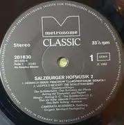 LP - Biber / L. Mozart / Muffat / Haydn - Salzburger Hofmusik 2
