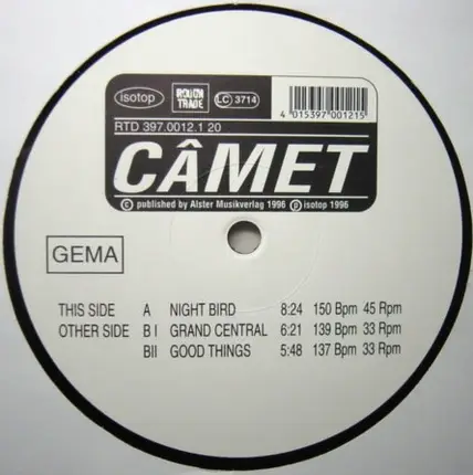 Camet - Night Bird