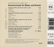 CD - Saint-Saëns / Ensemble Villa Musica - Kammermusik für Bläser