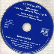 CD - Saint-Saëns - Cello Sonatas • Suite For Cello And Piano, Op. 16