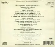 Double CD - Saint-Saens - Romantic Piano Concerto Vol. 27 (St. Hough)