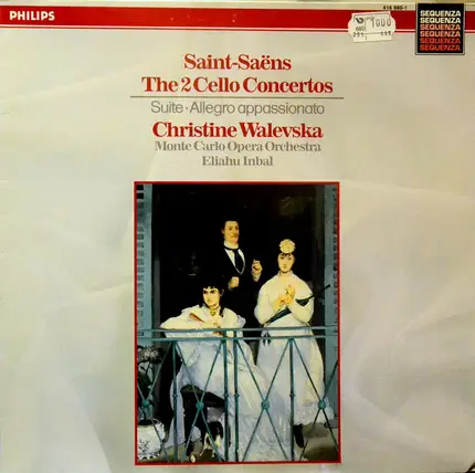 Saint-Saëns - The 2 Cello Concertos / Suite / Allegro Appassionato,  Eliahu Inbal