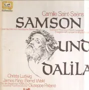 LP - Camille Saint Saëns / Giuseppe Patané - Samson und Dalila - Hardcover Box