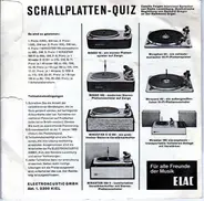 Camillo Felgen / Gerhard Gregor - Elac-Quiz 1965 / Liebesgedichte