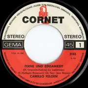 7inch Vinyl Single - Camillo Felgen - Ferne Und Einsamkeit (La Lontananza)